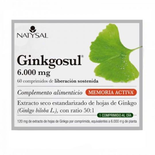 Ginkgosul 60 Capsules Ginkgosul 60 Capsules