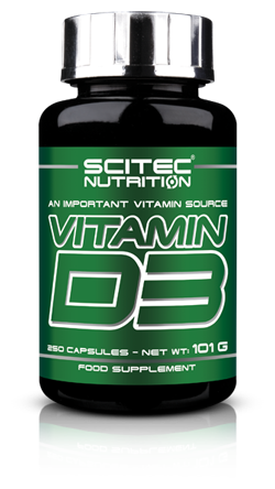 Scitec Nutrition Vitamin D3 250 Capsules