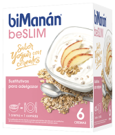 beSlim Cr&egrave;me de yaourt aux c&eacute;r&eacute;ales 6 Enveloppes
