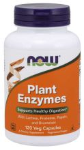 Enzymes végétales 120 Capsules Végétales
