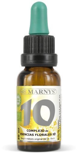 Marnys Complexe de fleurs biologiques Formule 10 Habitudes 20 ml