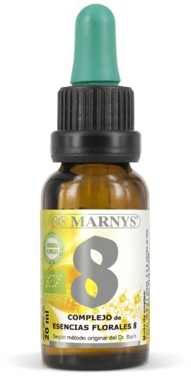 Marnys Complexe de fleurs biologique Formule 8 Daring-Dosage 20 ml