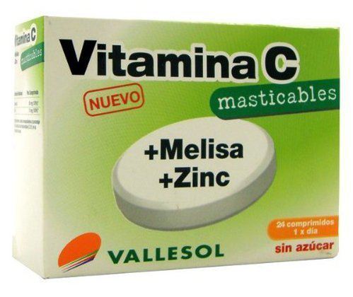Vitamine C comprimés à croquer 24 Zinc Melisa Vitamine C comprimés à croquer 24 Zinc Melisa