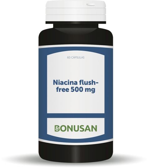 Niacine sans rinçage 500 mg. 60 gélules Niacine sans rinçage 500 mg. 60 gélules