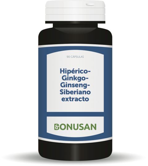 Extrait de ginseng hyperico-ginkgo-sibérien 90 capsules Extrait de ginseng hyperico-ginkgo-sibérien 90 capsules