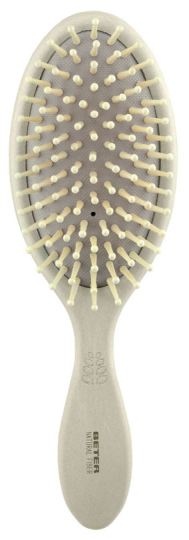 Brosse pneumatique en fibre naturelle Poils de bois beige Brosse pneumatique en fibre naturelle Poils de bois beige