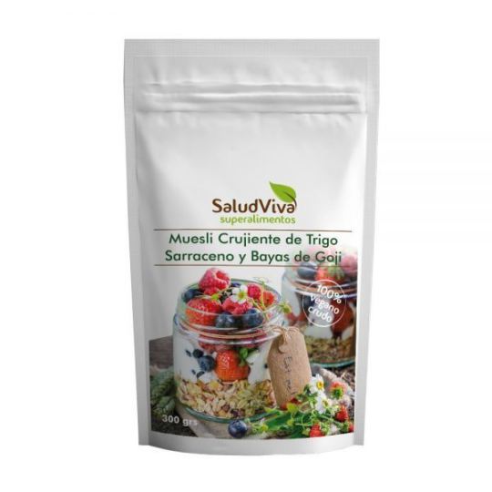 Salud Viva Muesli croquant au sarrasin Baies de Goji 300 gr