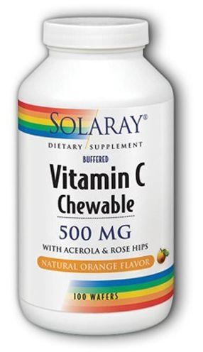 Vitamin C-500 Orange Flavor 100 Chewable Tablets