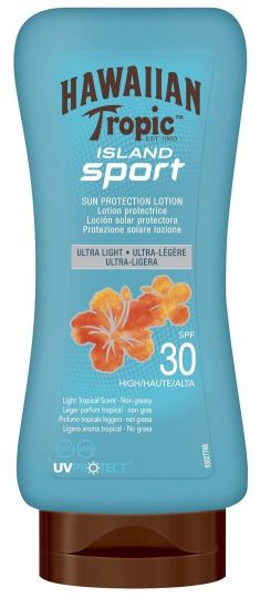 Lotion de protection solaire moyenne Island Sport SPF30 180 ml