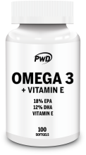 Oméga 3 + Vitamine E 90 perles Oméga 3 + Vitamine E 90 perles