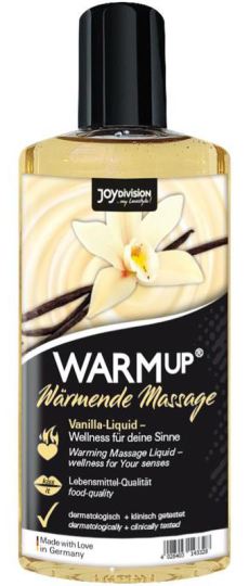 Huile de massage Warmup Vanille 150 ml Huile de massage Warmup Vanille 150 ml