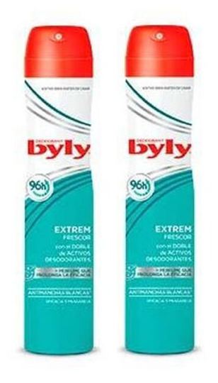 Pack desodorante spray extrem frescor 2 x 50 ml