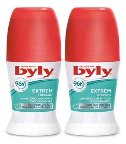 Pack desodorante roll-on extrem frescor 2 x 50 ml Pack desodorante roll-on extrem frescor 2 x 50 ml
