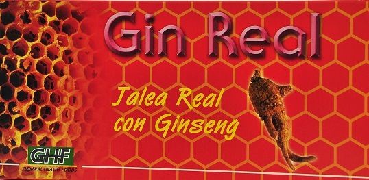 Gel&eacute;e royale au ginseng 20 ampoules 10 ml