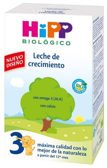 Milk Growth Bio Nº3 12 Months 500 gr Milk Growth Bio Nº3 12 Months 500 gr