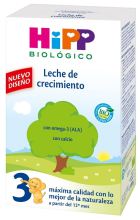 Milk Growth Bio Nº3 12 Months 500 gr Milk Growth Bio Nº3 12 Months 500 gr